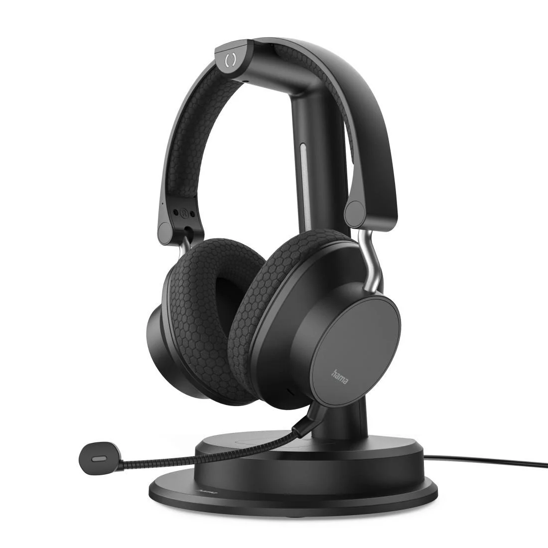 Bluetooth-Headset BT-900, Multipoint, Ladestation, ENC, kabellos, Schwarz (00139940)