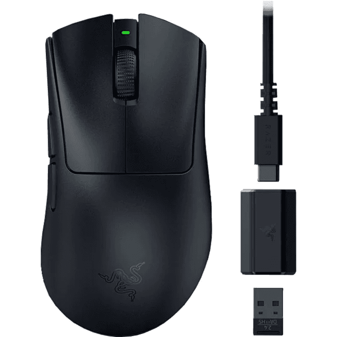 DeathAdder V3 HyperSpeed, Schwarz Gaming-Maus