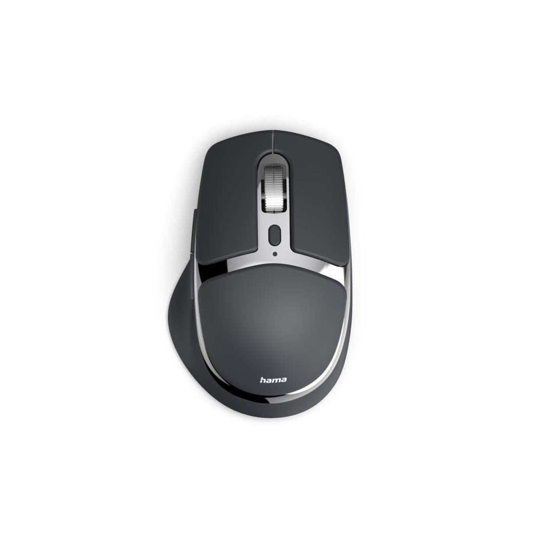 Multi-Device-Maus WM-800, ergonomisch, Funk/Bluetooth, Akku, Grau (00173096)