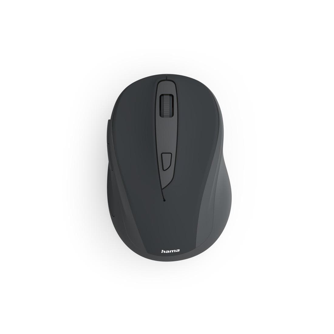 Funkmaus WM-400, ergonomisch, optisch, 6 Tasten, ohne Klickgeräusch, Schwarz (00173077)