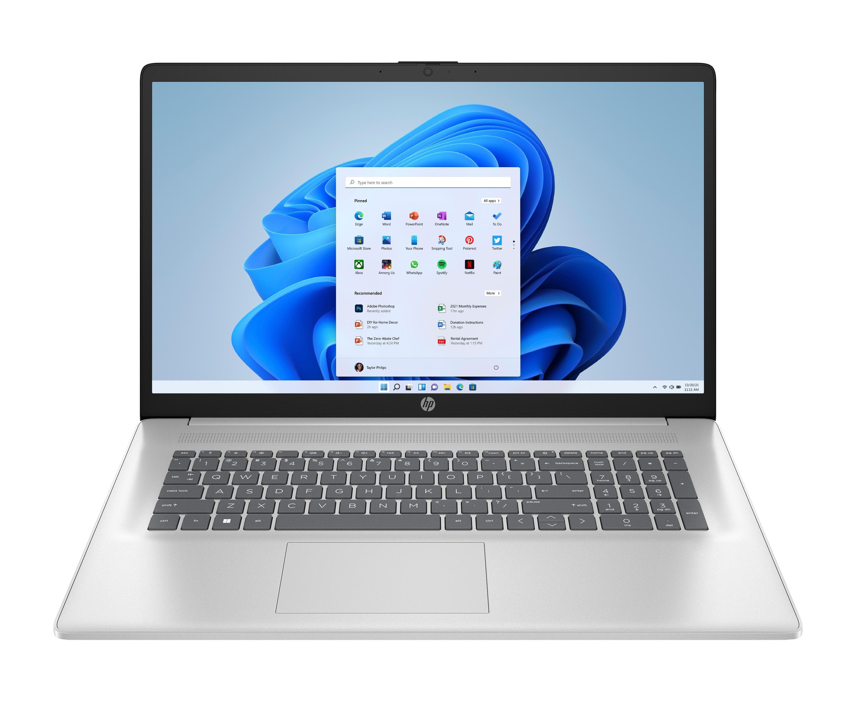 17-cn4154ng, Natursilber, 17,3 Zoll, Full HD, IPS, Intel Core 5 120U, 16GB, 512GB, Intel Grafikkarte Notebook