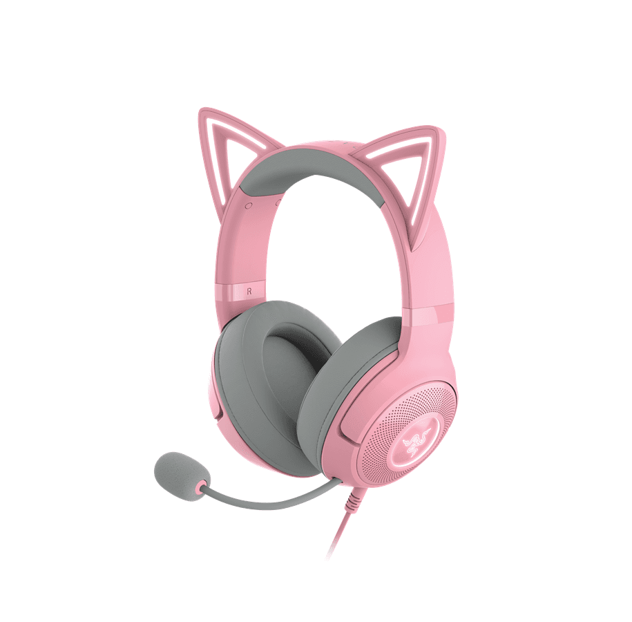 Kraken Kitty V2, Quartz/Rosa Gaming-Headset
