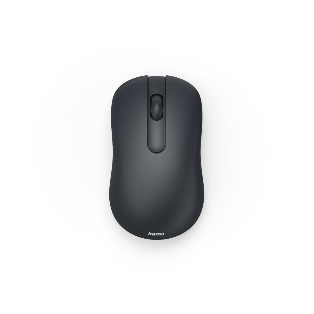Funkmaus WM-100, kabellos, optisch, 3 Tasten, ohne Klickgeräusch, Schwarz (00173073)