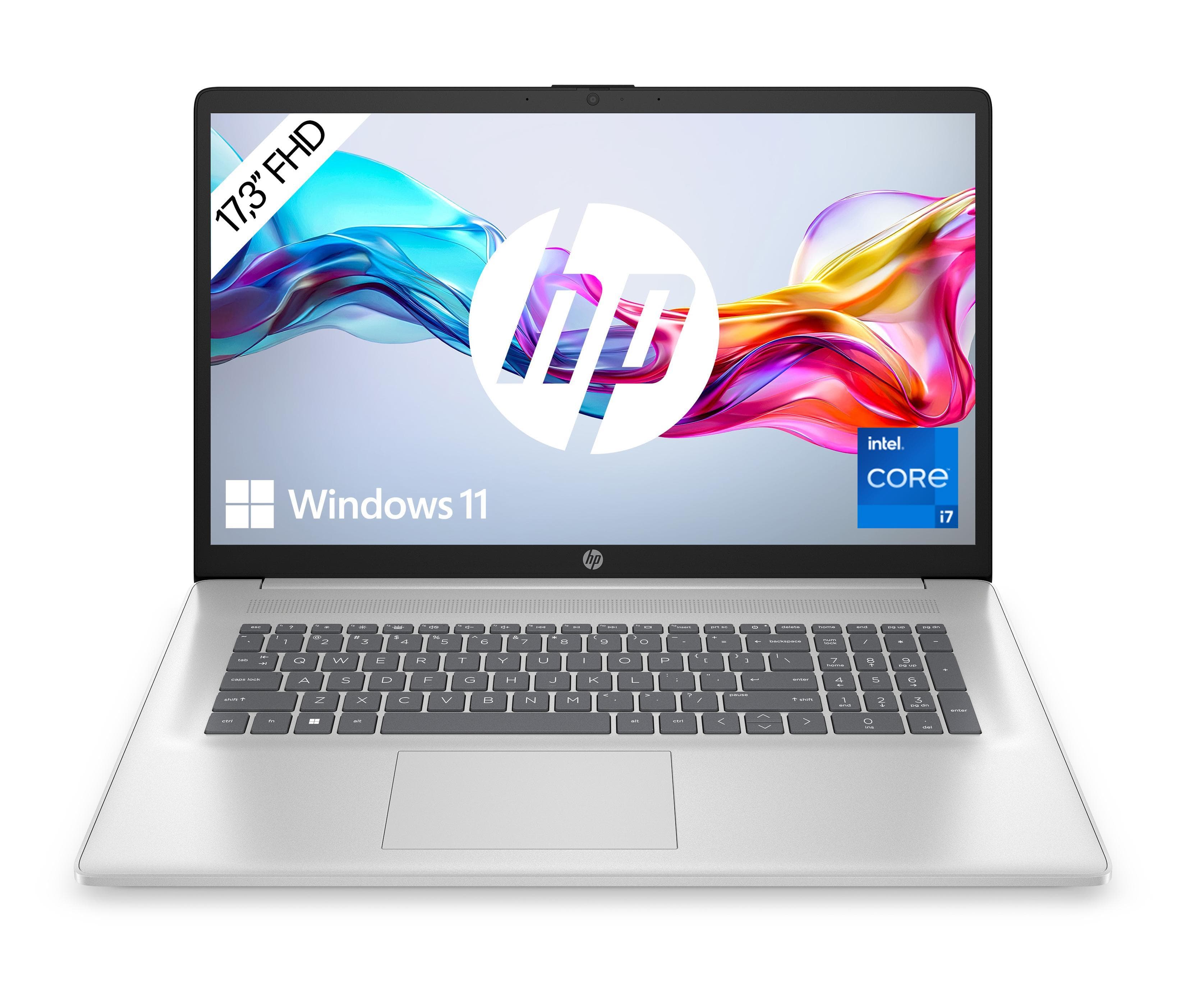 Notebook 17-cn3676ng, Silber, 17,3 Zoll, Full HD, IPS, Intel Core i7-1355U, 16 GB, 1 TB M.2 SSD