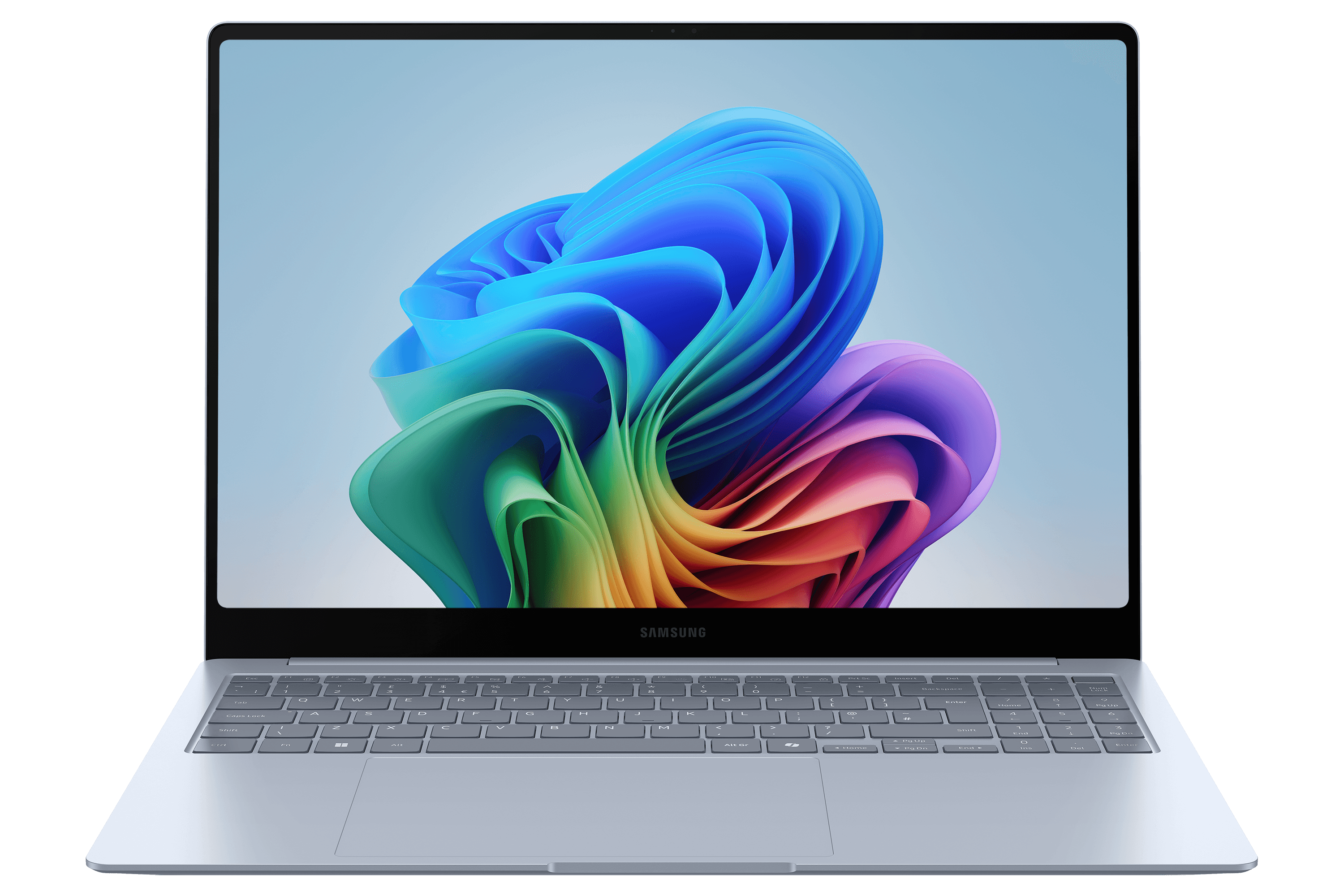 Notebook Galaxy Book4 Edge Icy Blue, Copilot+ PC, 16 Zoll, Snapdragon X Elite, 16GB, 512GB, 3 Jahre Garantie