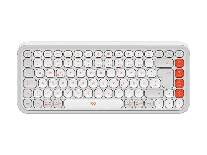 POP ICON KEYS - Weiss Tastatur