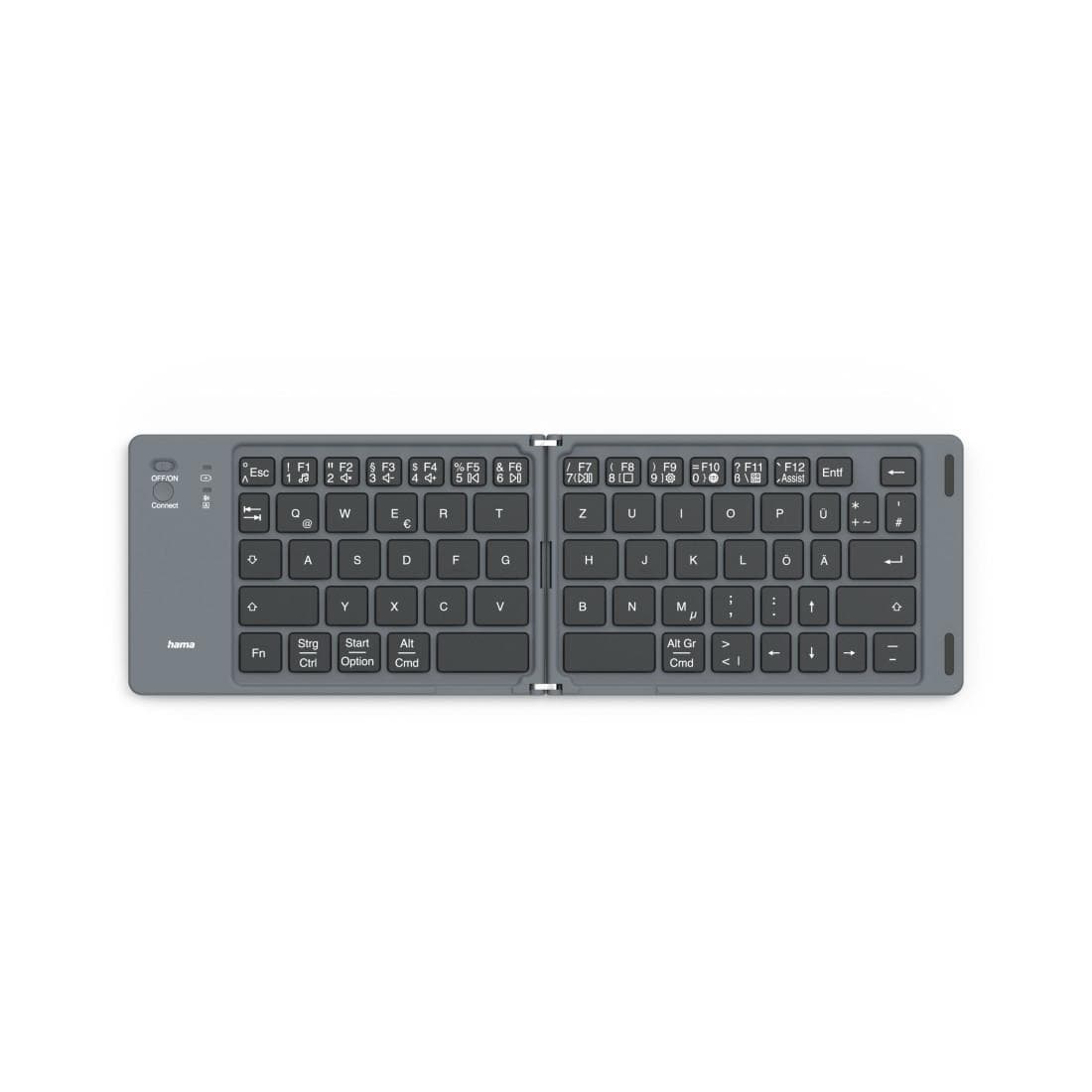 "Bluetooth®-Mini-Tastatur ""Travel 450"", faltbar, kabellos, Schw., QWERTZ DE (00125136)"