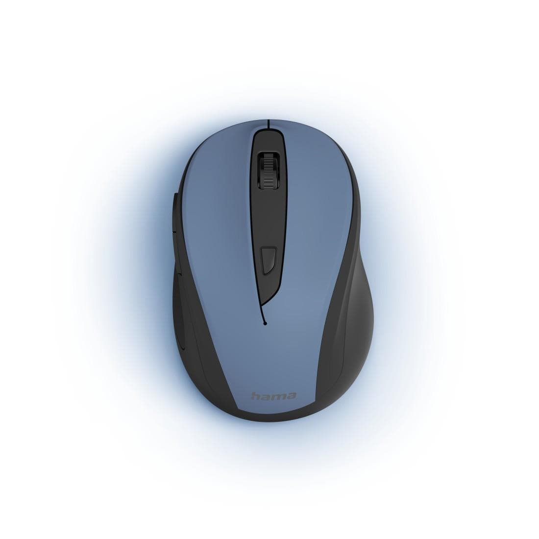 "Optische 6-Tasten-Funkmaus ""MW-400 V2"", ergonomisch, USB-Empf., Denim (00173027)"