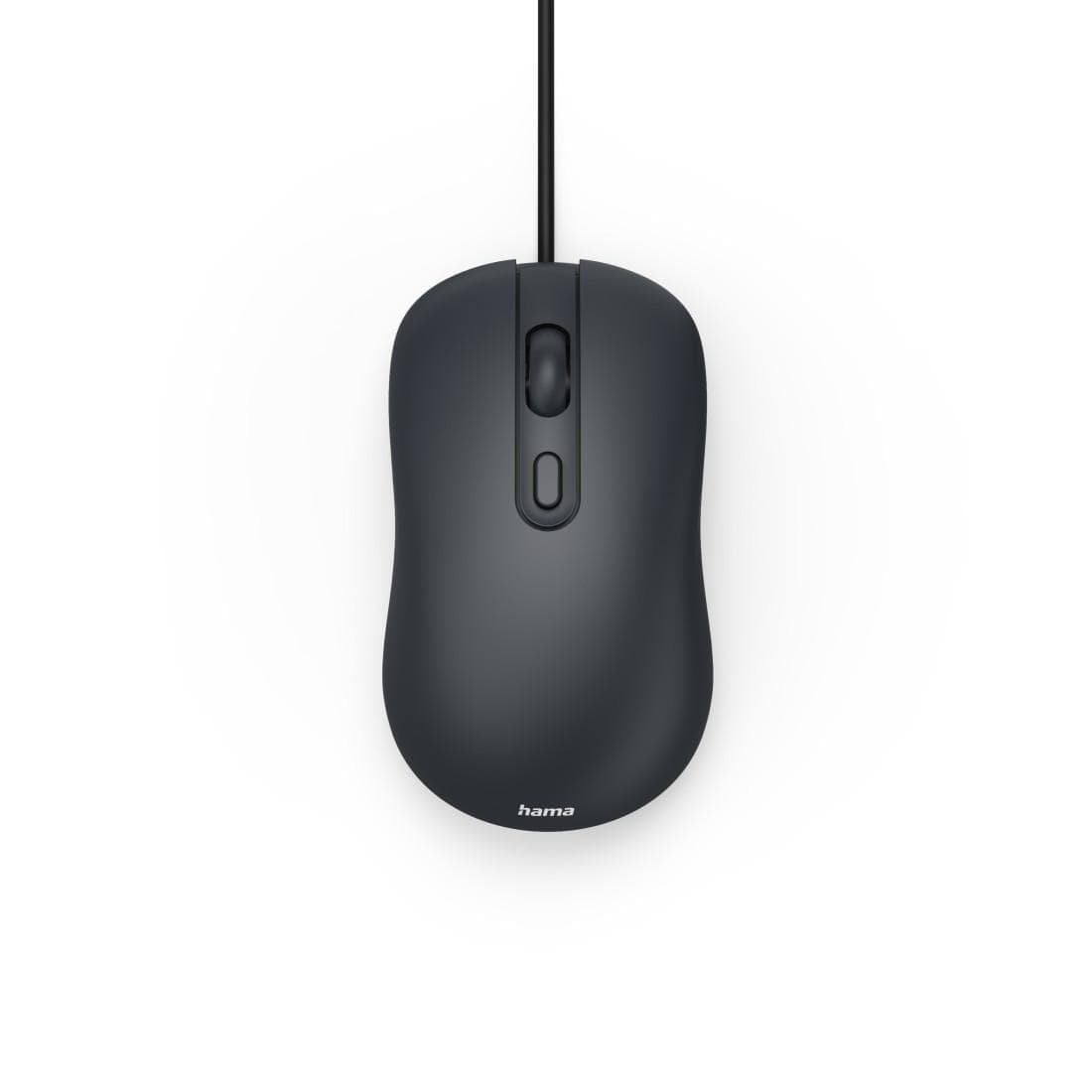 USB-Maus CM-200, optisch, 4 Tasten, ohne Klickgeräusch, mit Kabel,Schwarz (00173074)