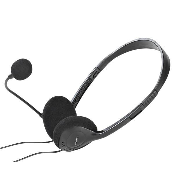 Stereo Headset, ultraleicht mit Lautstärkeregler (36651)