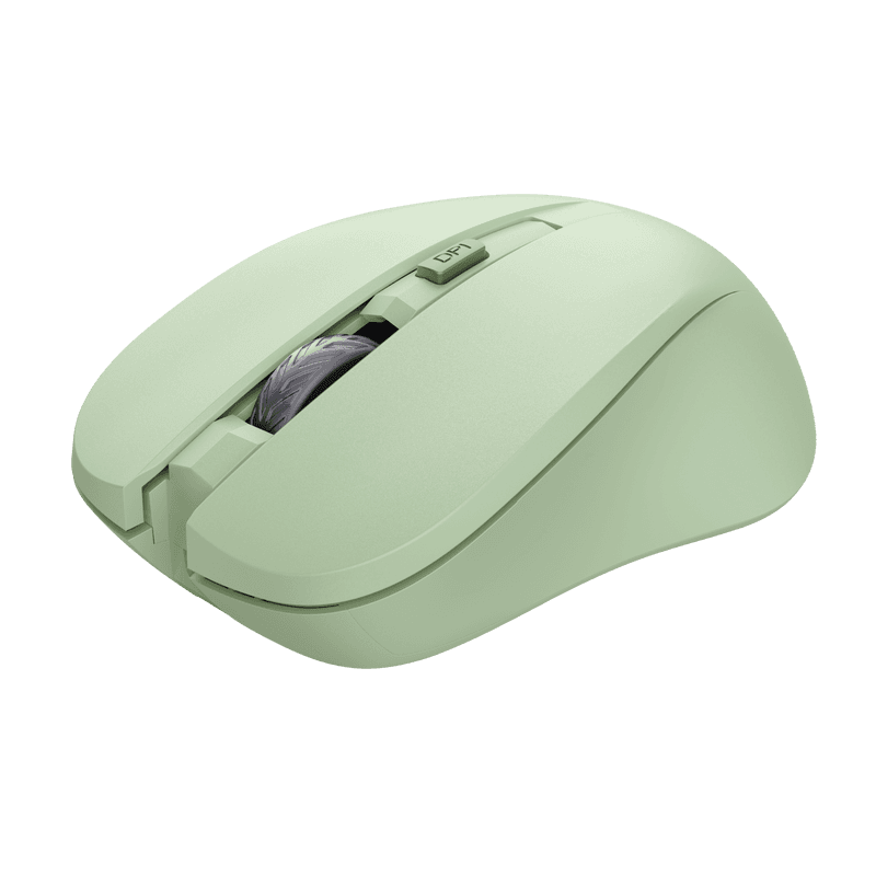 Mydo Wireless Funkmaus, leise, Grün