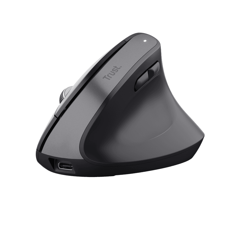 Bayo+ ergonomische kabellose Maus, Schwarz