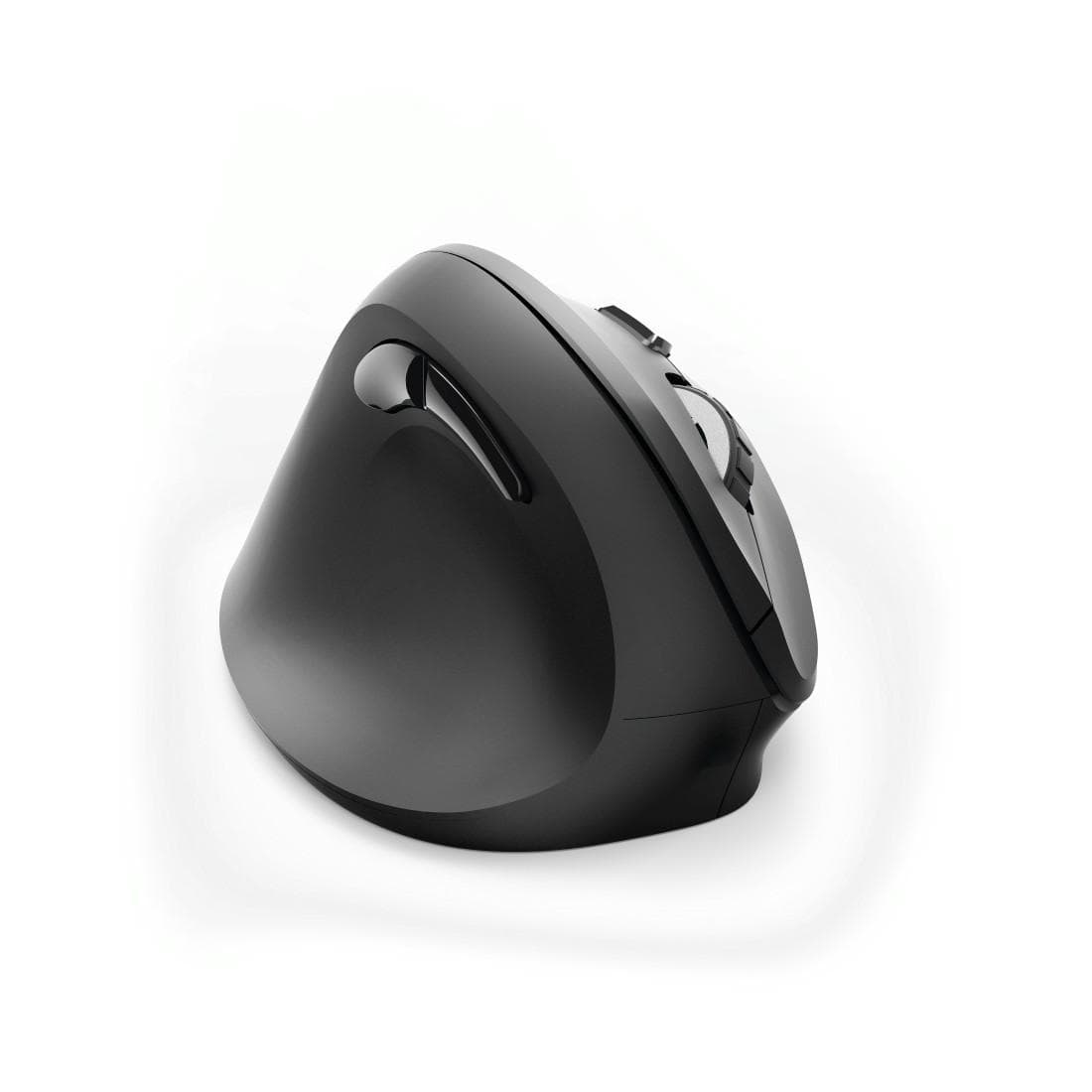 "Vertikale, ergonomische Linkshänder-Funkmaus ""EMW-500L"", 6 Tasten, Schwarz (00182697)"