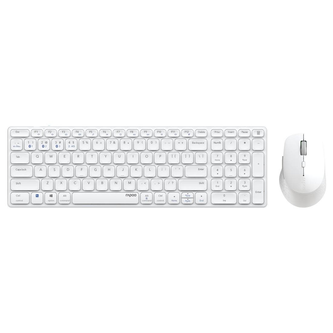 "Kabelloses Multimodus Desktop-Set ""9700M"", DE-Layout, Weiß (00217386)"