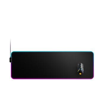 QcK Prism Cloth XL, Gaming-Mauspad, Schwarz