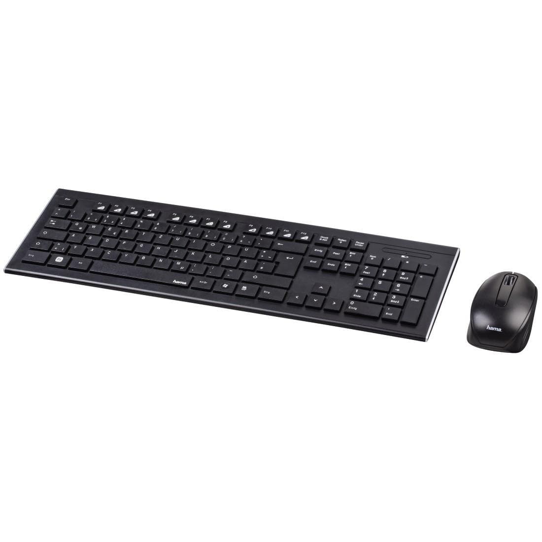 "Funktastatur-/Maus-Set ""Cortino"", Schwarz, QWERTZ DE (00182664)"