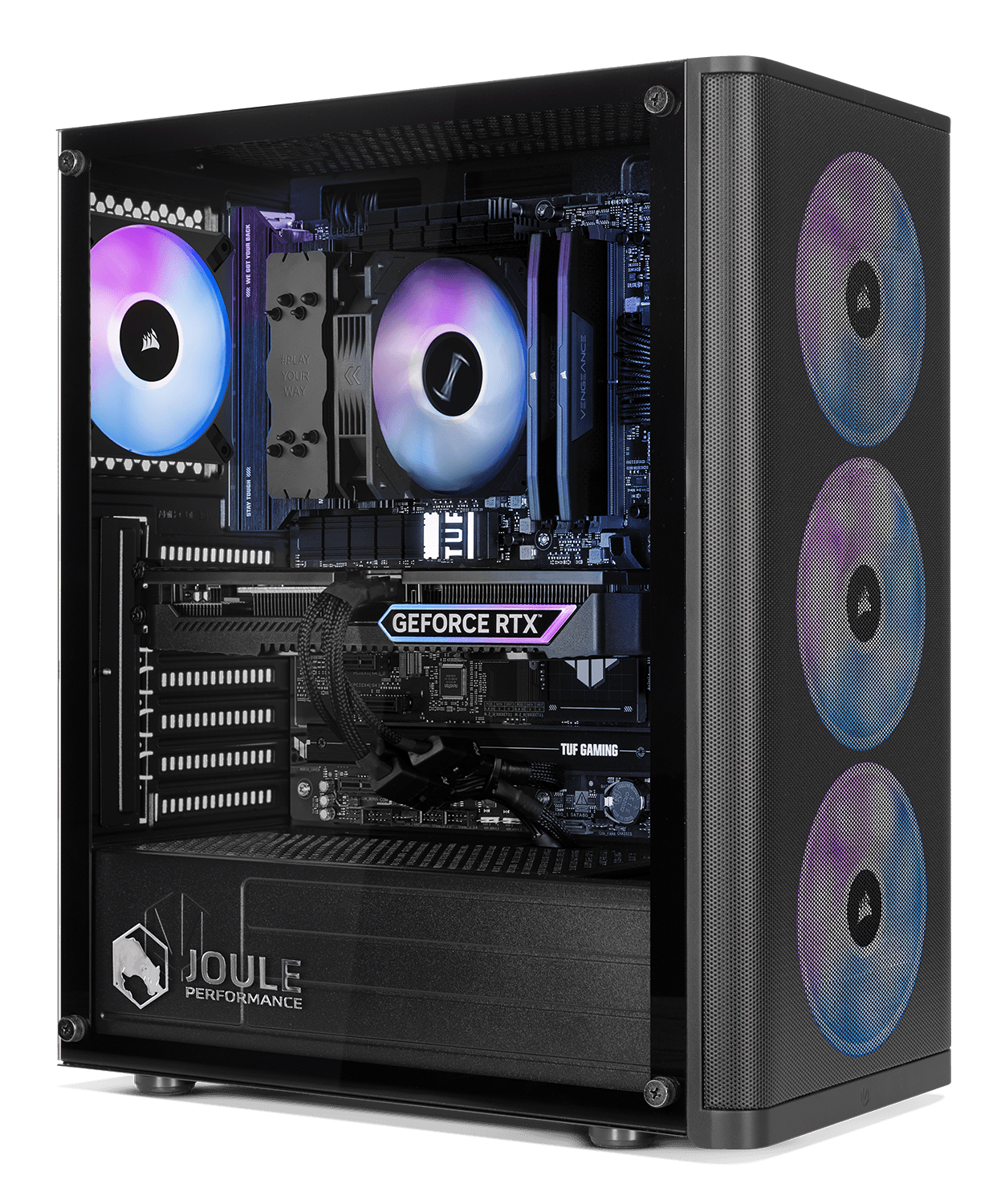 Gaming PC L1137865, Schwarz, AMD Ryzen 7 9700X, 32 GB, 2 TB SSD, NVIDIA GeForce RTX 5060