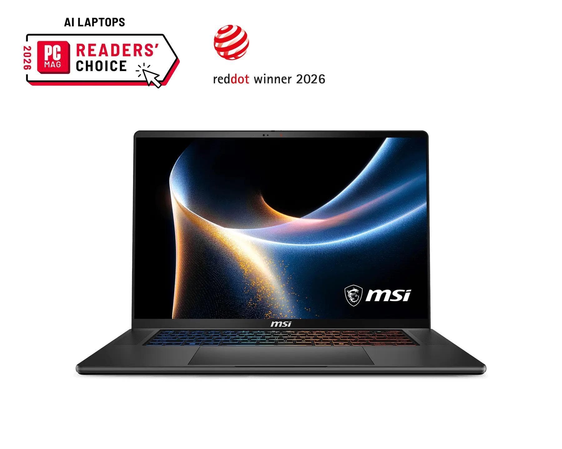 Stealth 16 AI+ B3WI-034, Schwarz, 16 Zoll, QHD+, Intel Core Ultra 9 386H, 32 GB, 1 TB Gaming-Notebook
