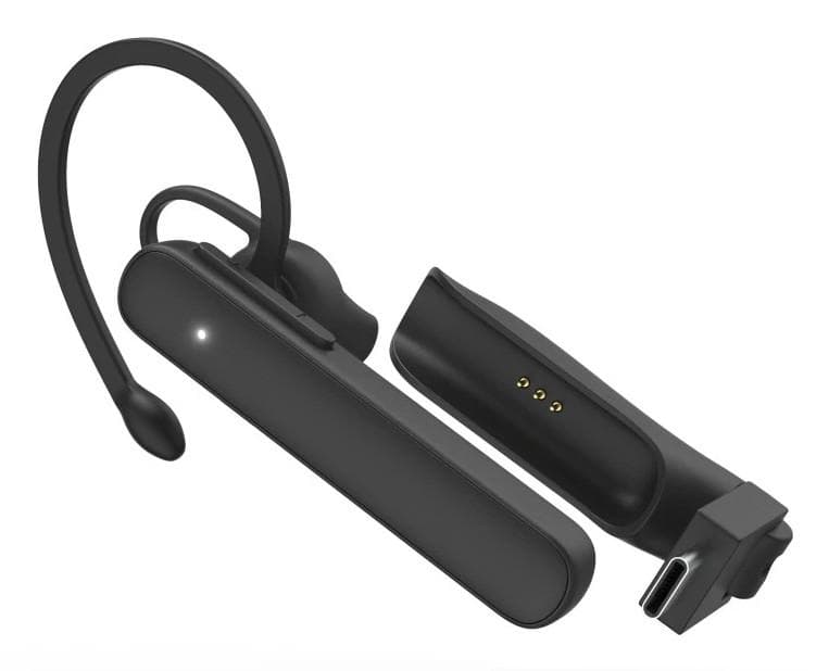 "Mono-Bluetooth®-Headset ""MyVoice Station"", Multipoint, Lautstärkereg., SW (00184186)"