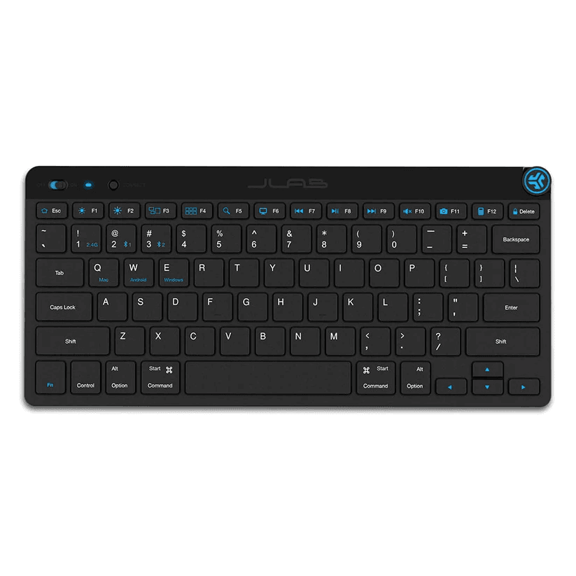 GO Wireless Tastatur, Bluetooth, Funk, Schwarz