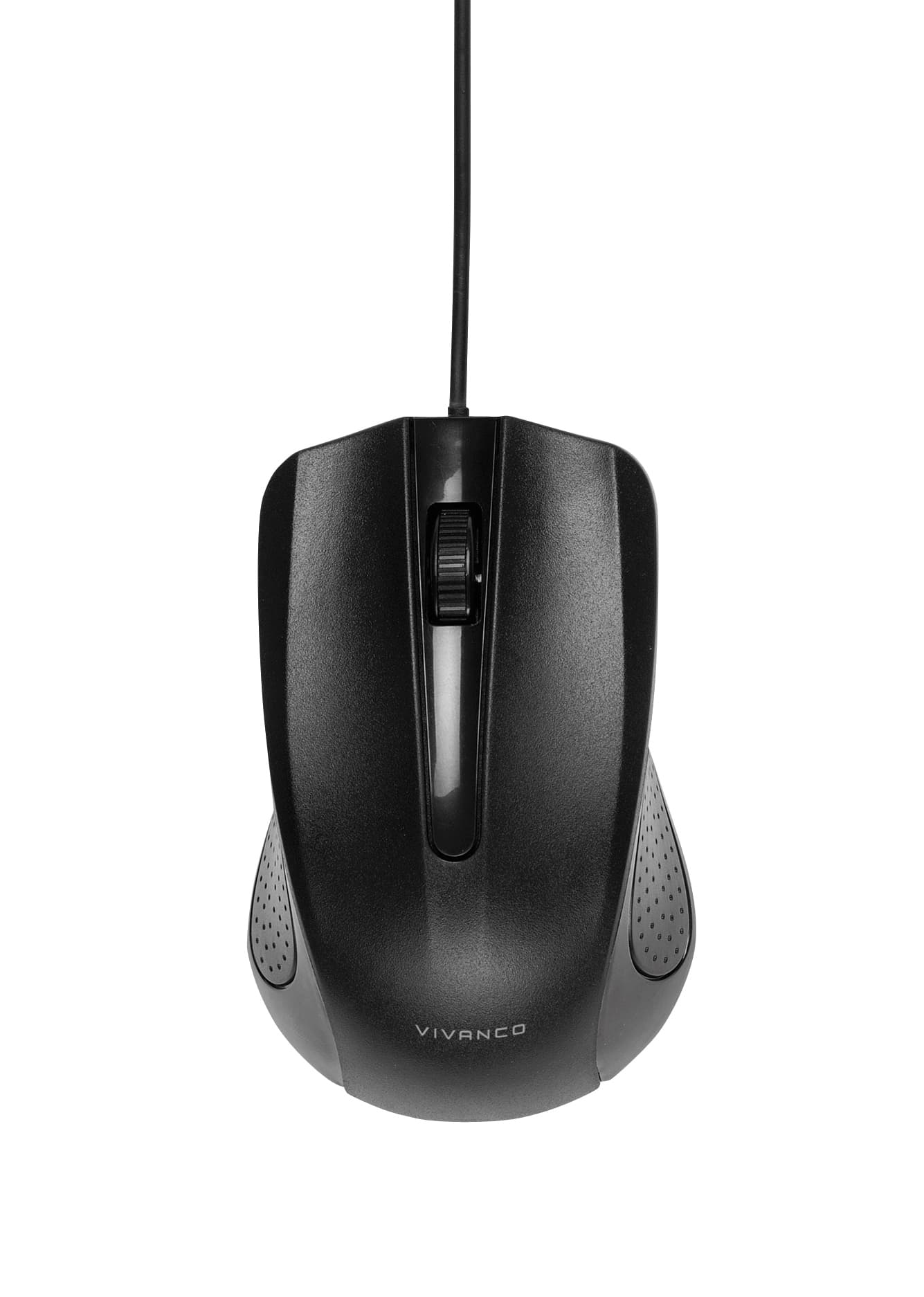 Kompakte 3 Tasten Maus 1000 dpi, schwarz (36637)