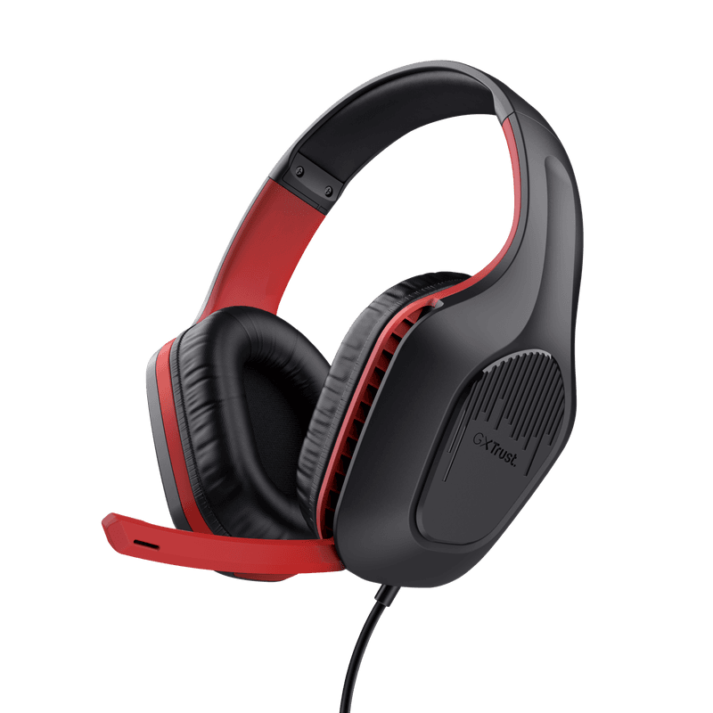 Gaming-Headset GXT 415 Zirox (24995), Switch, Schwarz/Rot