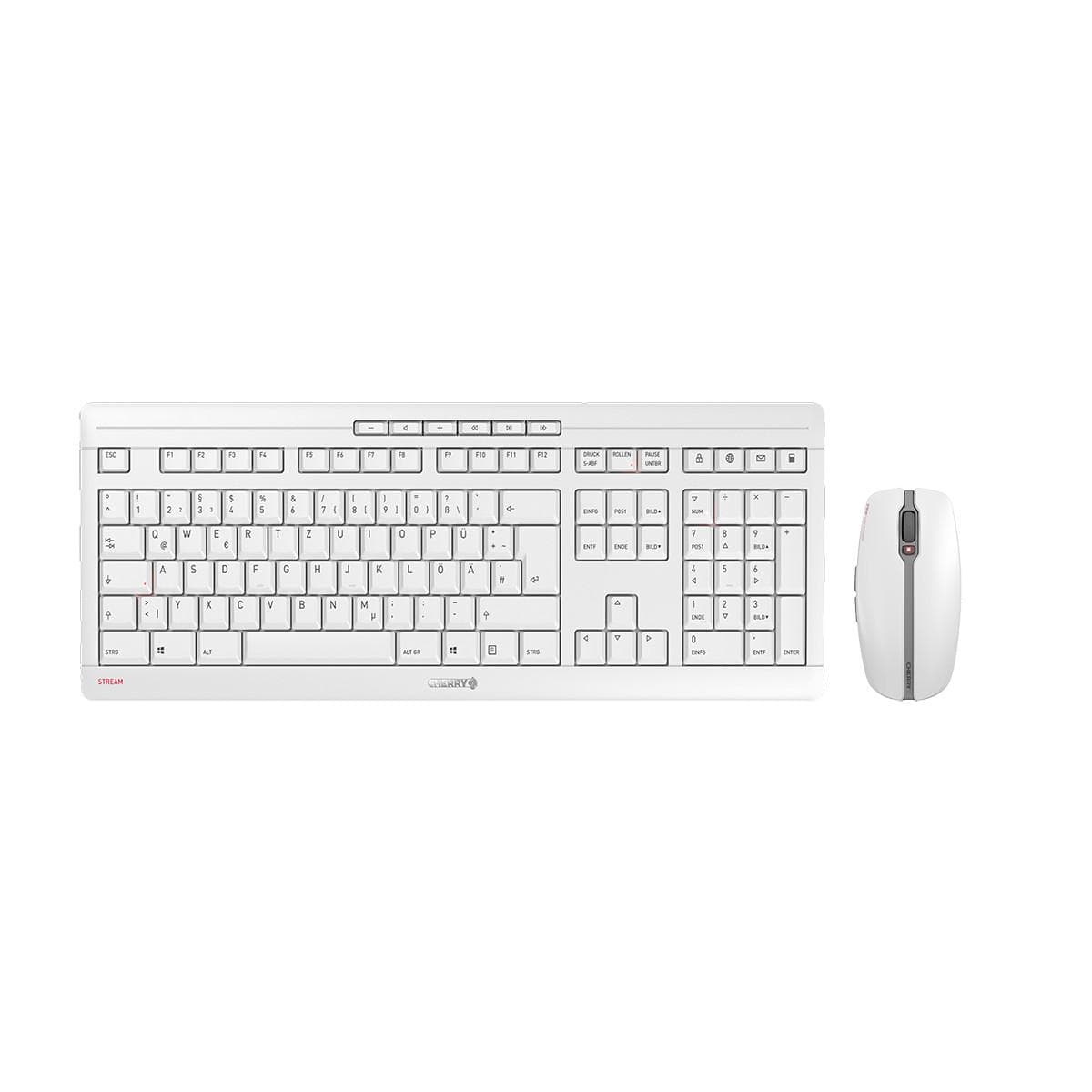 Stream Desktop grau Maus-Tastatur-Set