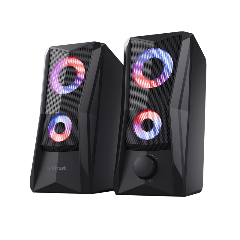 PC-Lautsprecher GXT606B JAVV, RGB, Schwarz