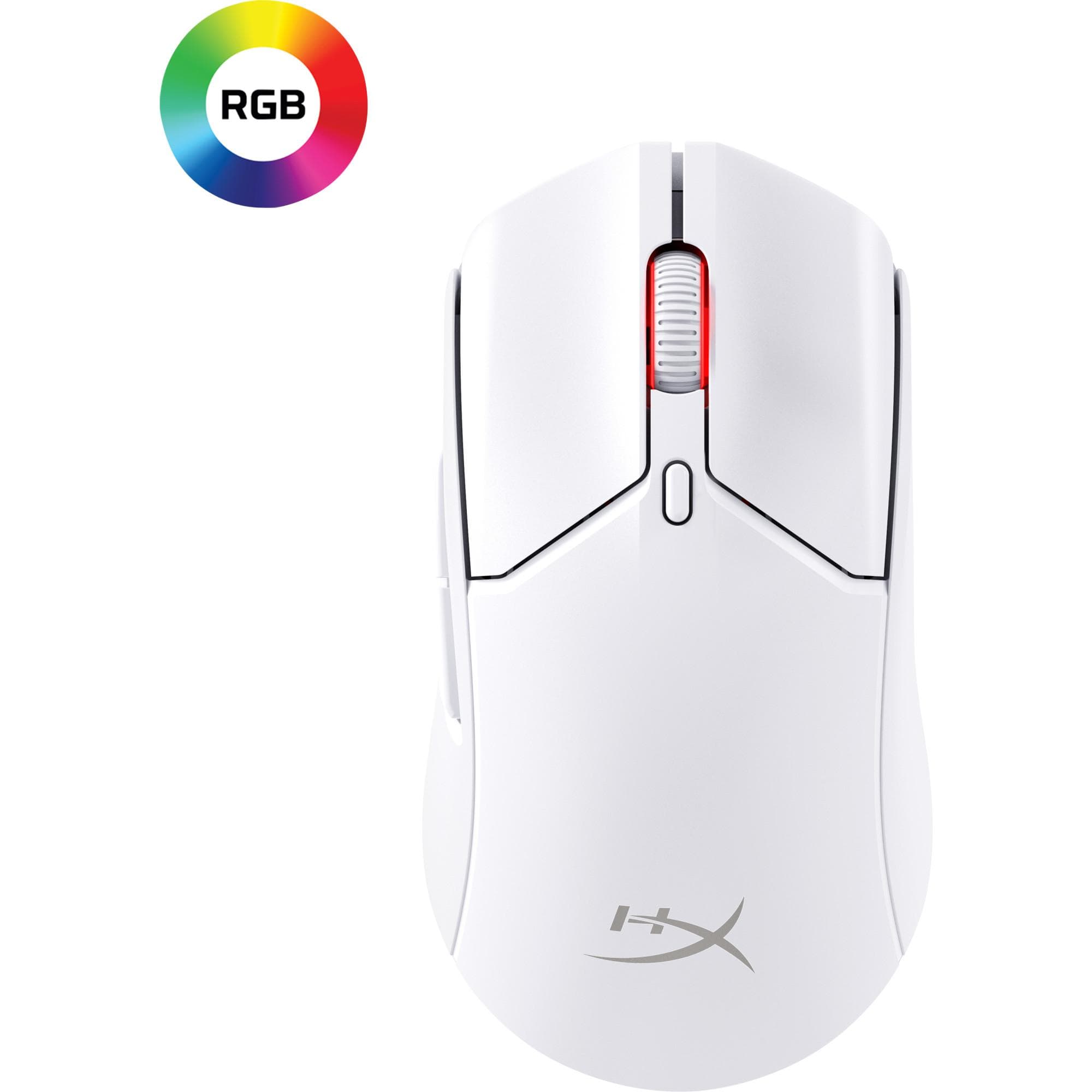 Pulsefire Haste 2 Wireless-Gaming-Maus, Weiß