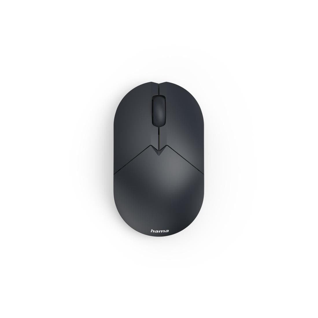 Mini-Funkmaus WM-150, optisch, 3 Tasten, ohne Klickgeräusch, Schwarz (00173076)