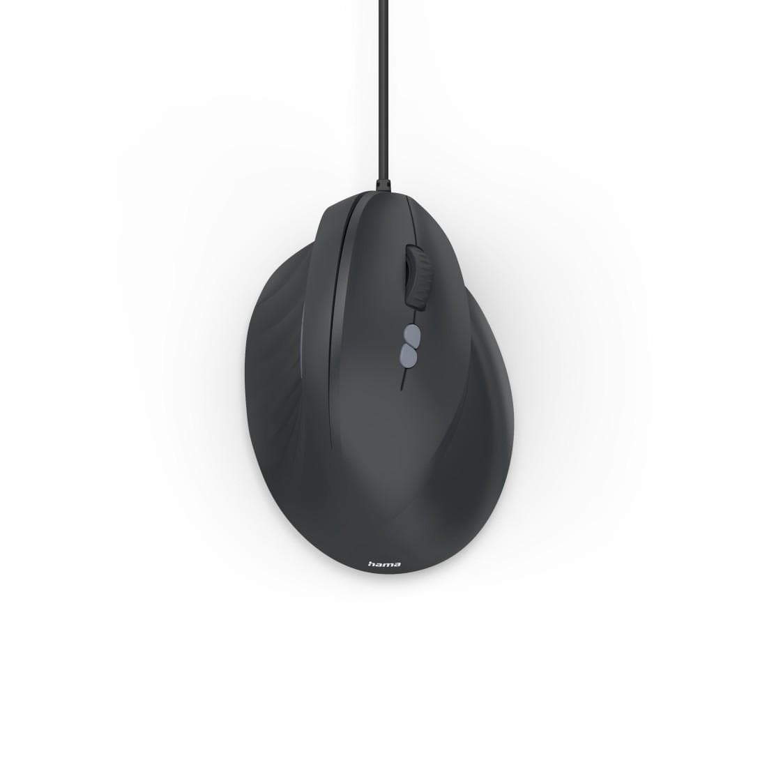 Ergonomische Vertikalmaus ECM-500R, mit Kabel, optisch, 7 Tasten, Schwarz (00173086)