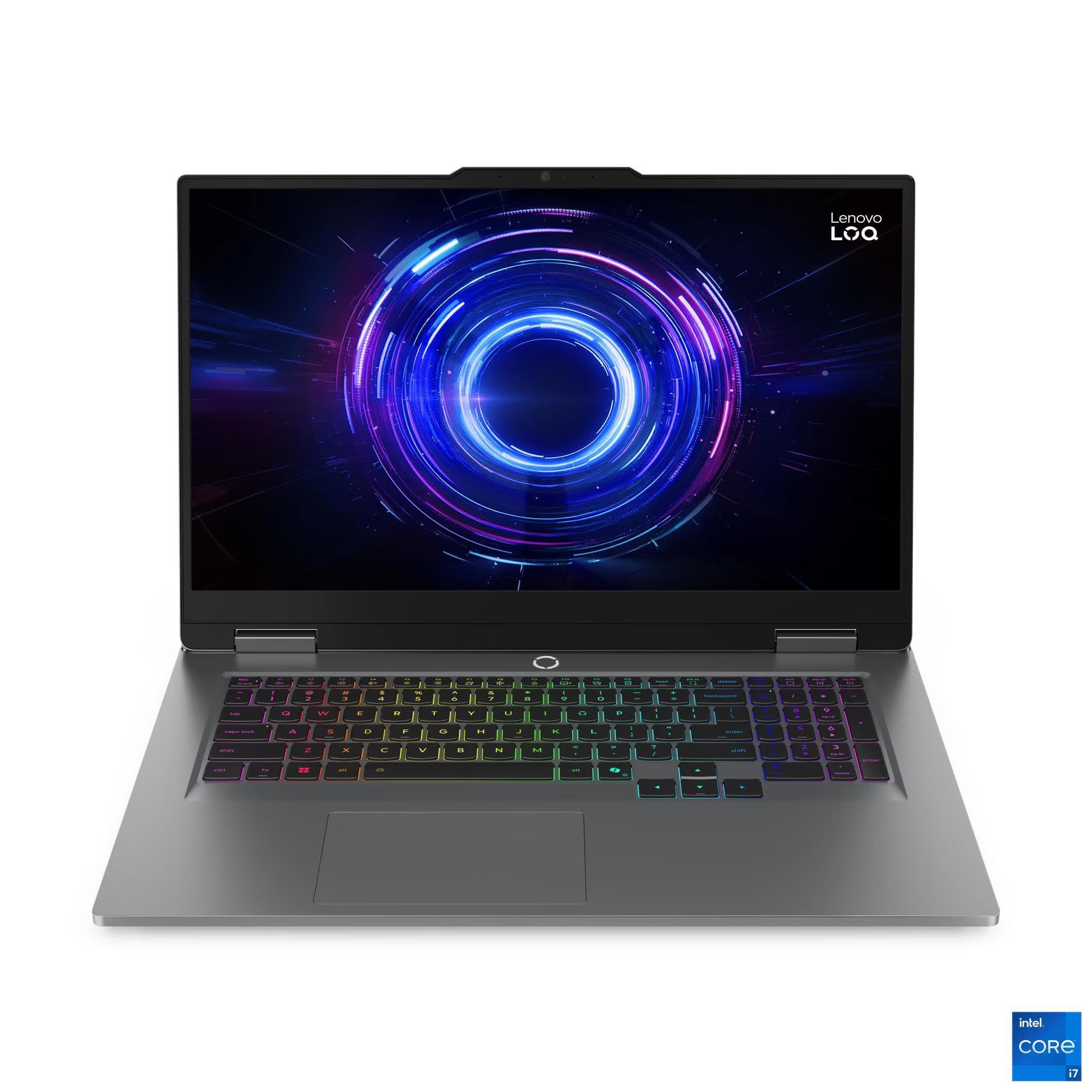 LOQ 17IRX10, Luna Grey, 17 Zoll, Full HD, IPS, Intel Core i7-14700HX, 16 GB, 1 TB SSD, RTX 5070 Gaming-Notebook