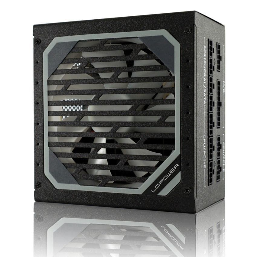LC6550M V2.31, Schwarz, 550 W, 80 Plus Gold, ATX PC-Netzteil