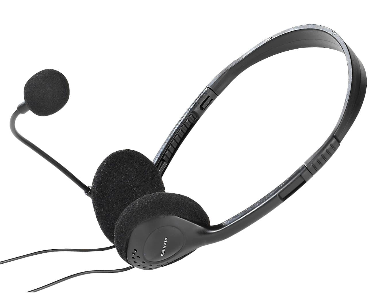 Stereo Headset, ultraleicht mit Lautstärkeregler (36651)