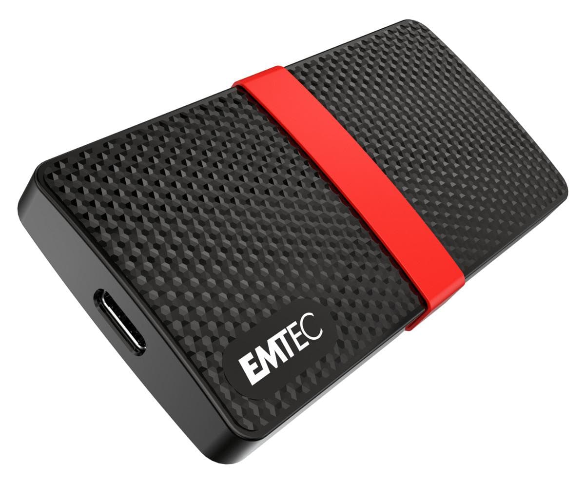 X200 Portable SSD Power Plus 2 TB, Schwarz