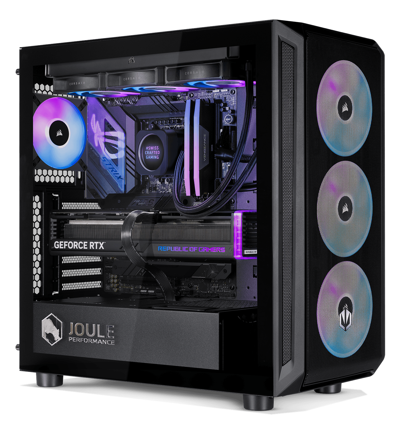 Gaming-PC L1134958, Schwarz, AMD Ryzen 7 9800X3D, 32 GB, 2 TB M.2 SSD, NVIDIA GeForce RTX 5070 Ti
