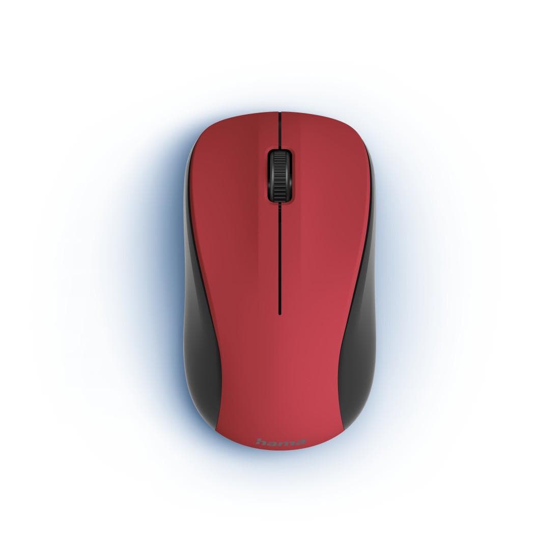 "Optische 3-Tasten-Funkmaus ""MW-300 V2"", geräuschlos, USB-Empfänger, Rot (00173022)"