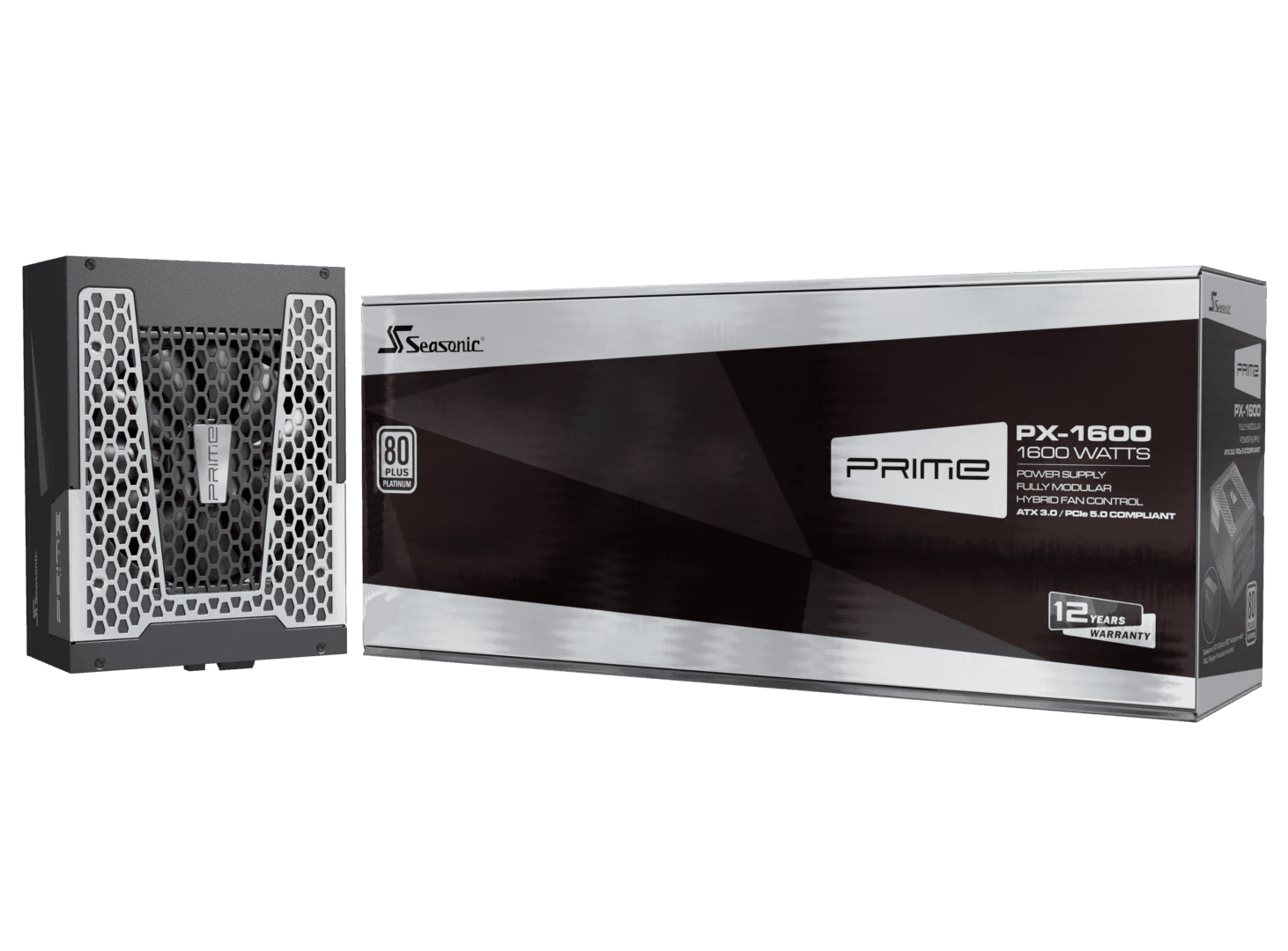 1600W PRIME PX-1600 ATX 3.1, Schwarz