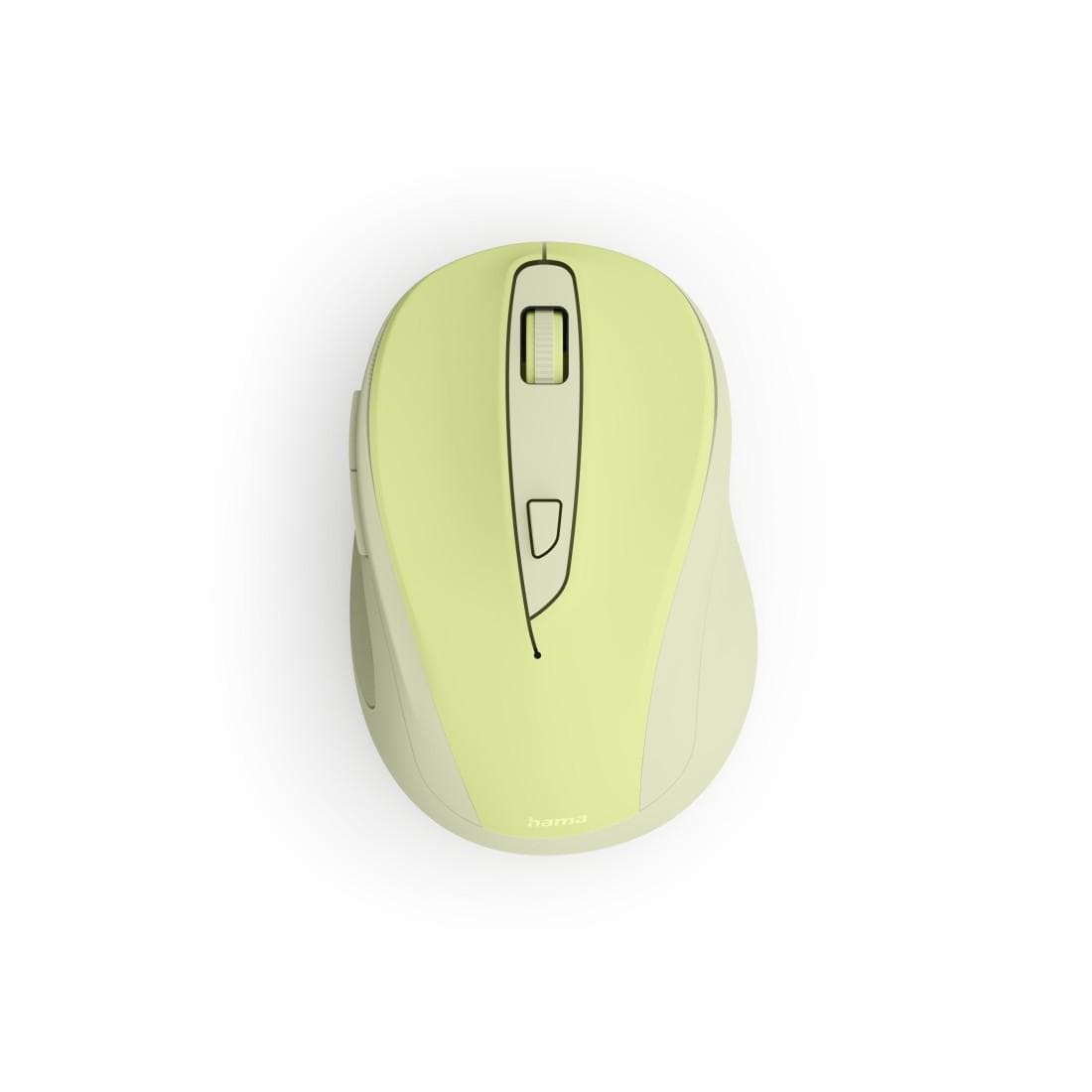 Funkmaus WM-400, ergonomisch, optisch, 6 Tasten, ohne Klickgeräusch, Grün (00173038)