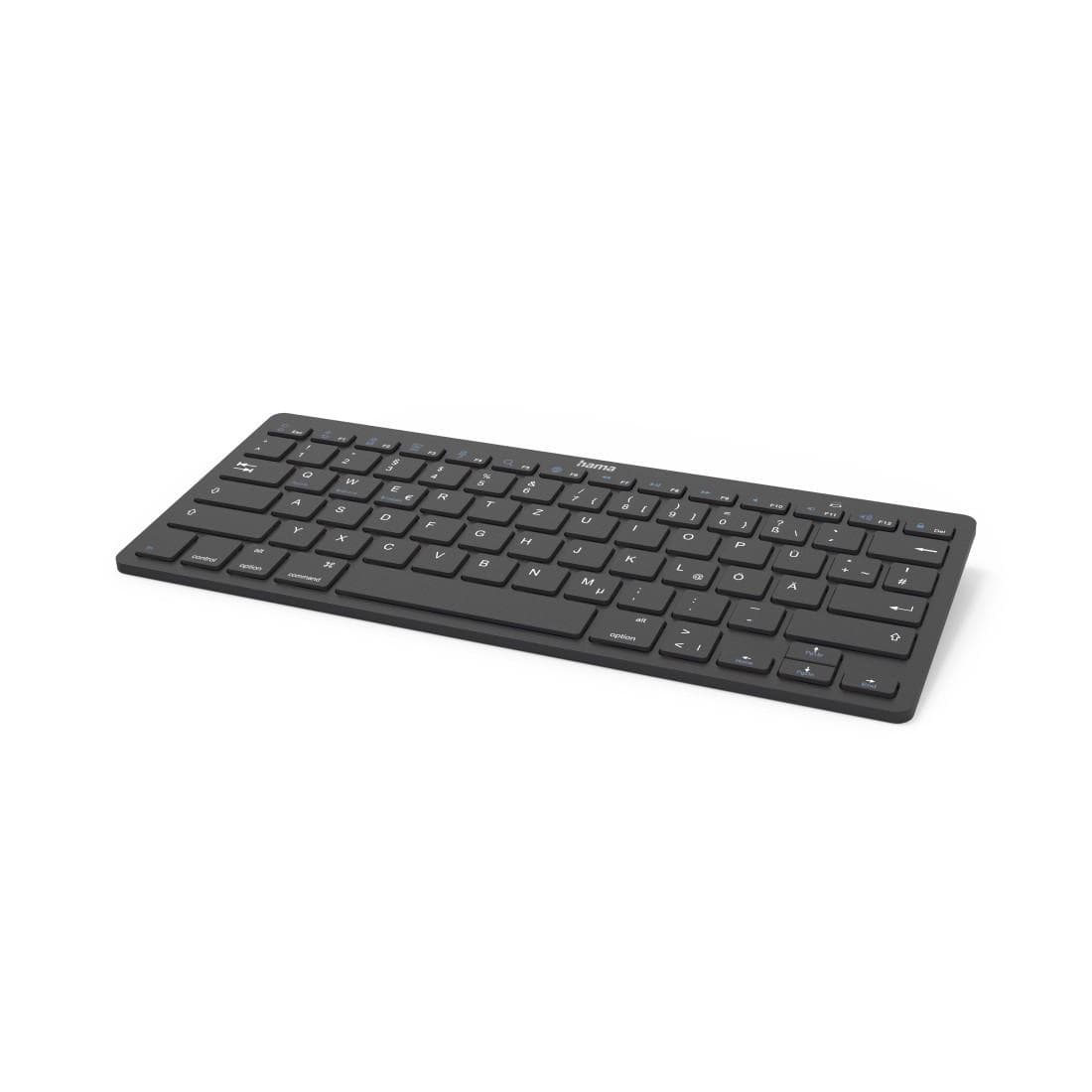 "Bluetooth®-Tastatur ""KEY4ALL X510"", Schwarz, QWERTZ (00125134)"