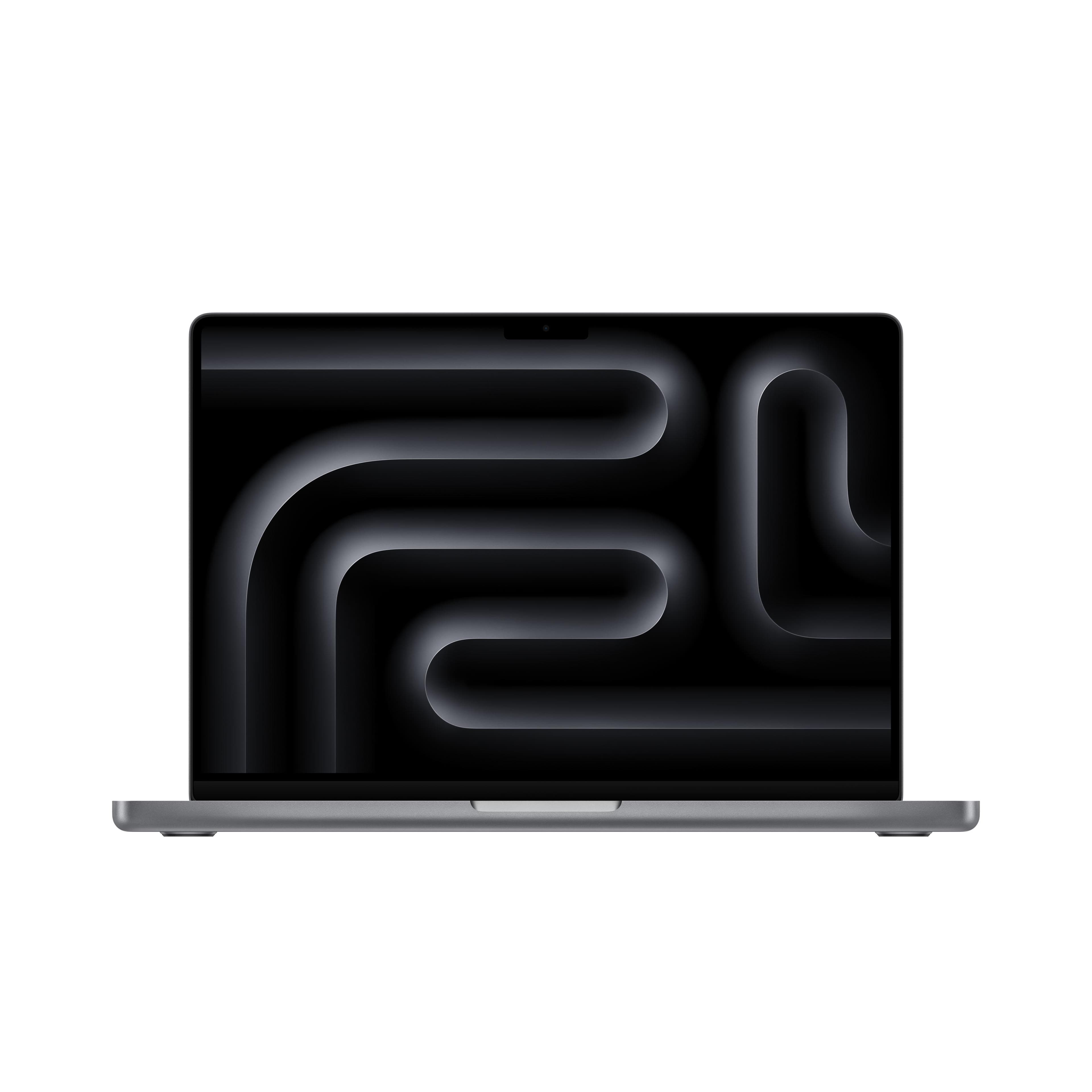 MacBook Pro, Space Grau 14 Zoll, M3, 8-Core-CPU, 10-Core-GPU, 8GB, 1TB SSD