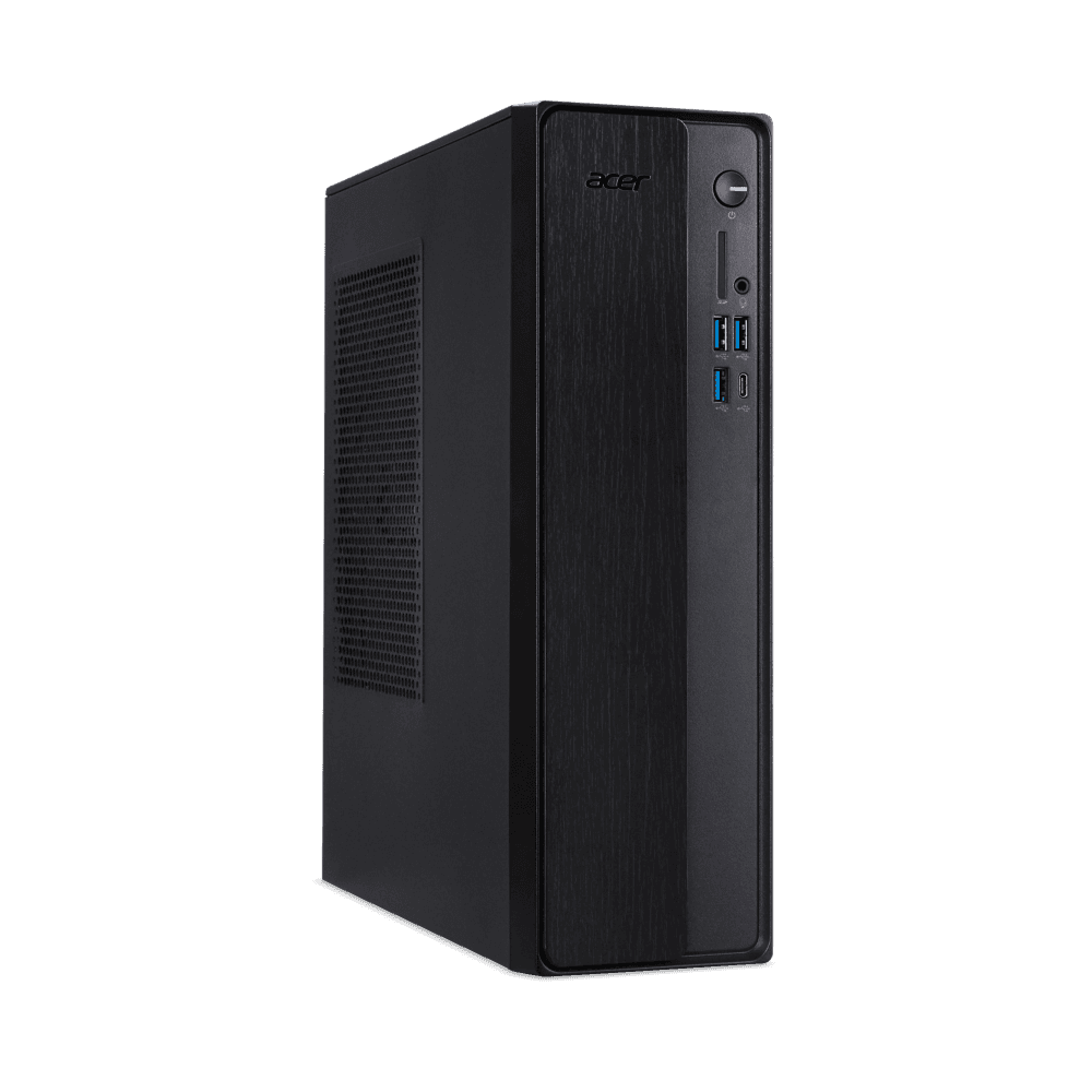 Aspire XC102, Schwarz, Intel Core i5-14400, 32 GB, 1 TB SSD + 1 TB SATA HDD Desktop-PC