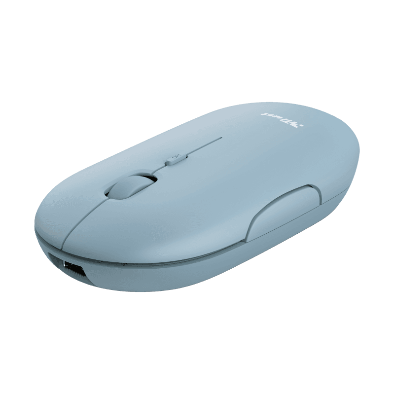 Puck blau Maus