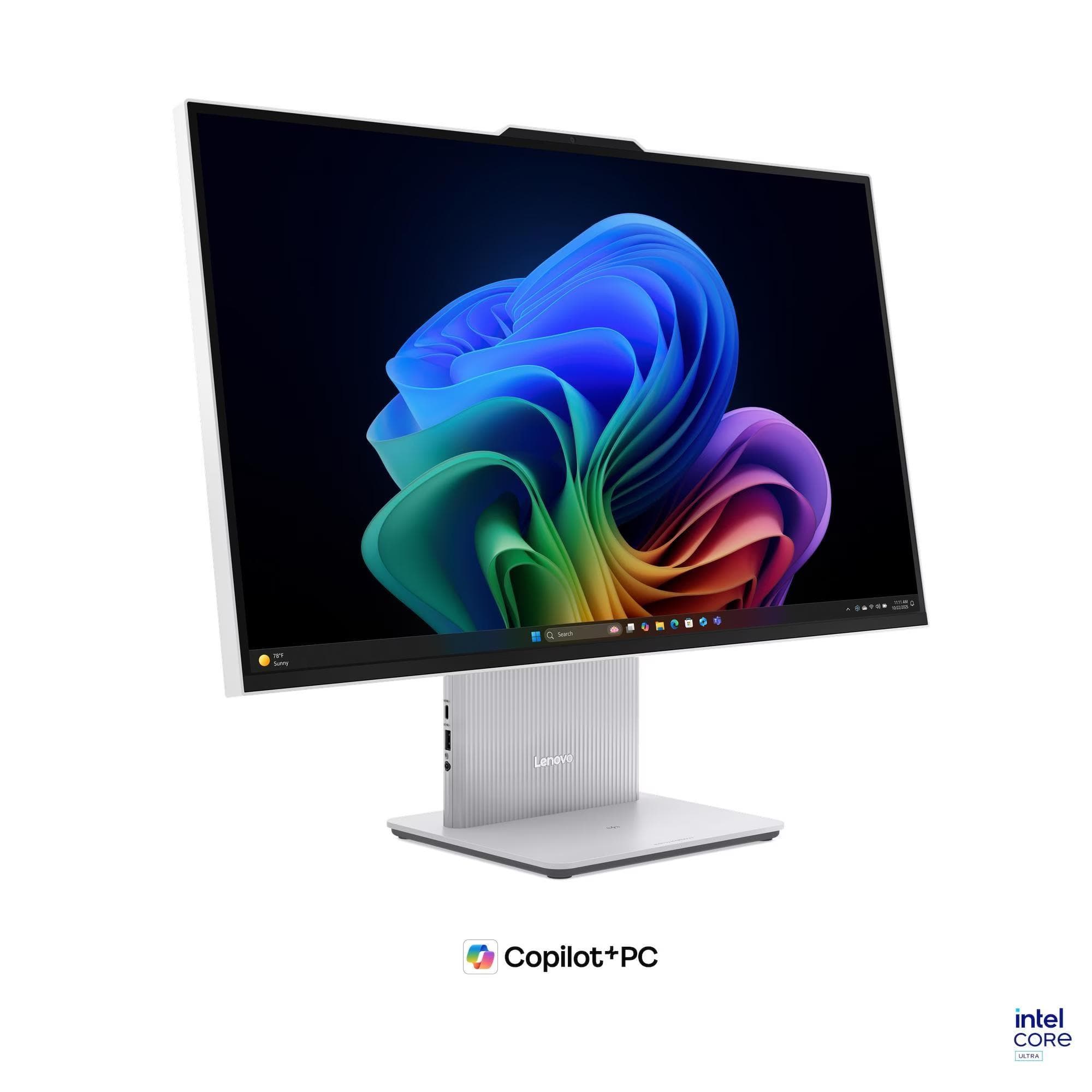 IdeaCentre 27IPH11, Cloud Grey, 27 Zoll, QHD, IPS, Intel Core Ultra 5 325, 16 GB, 512 GB All-in-One PC