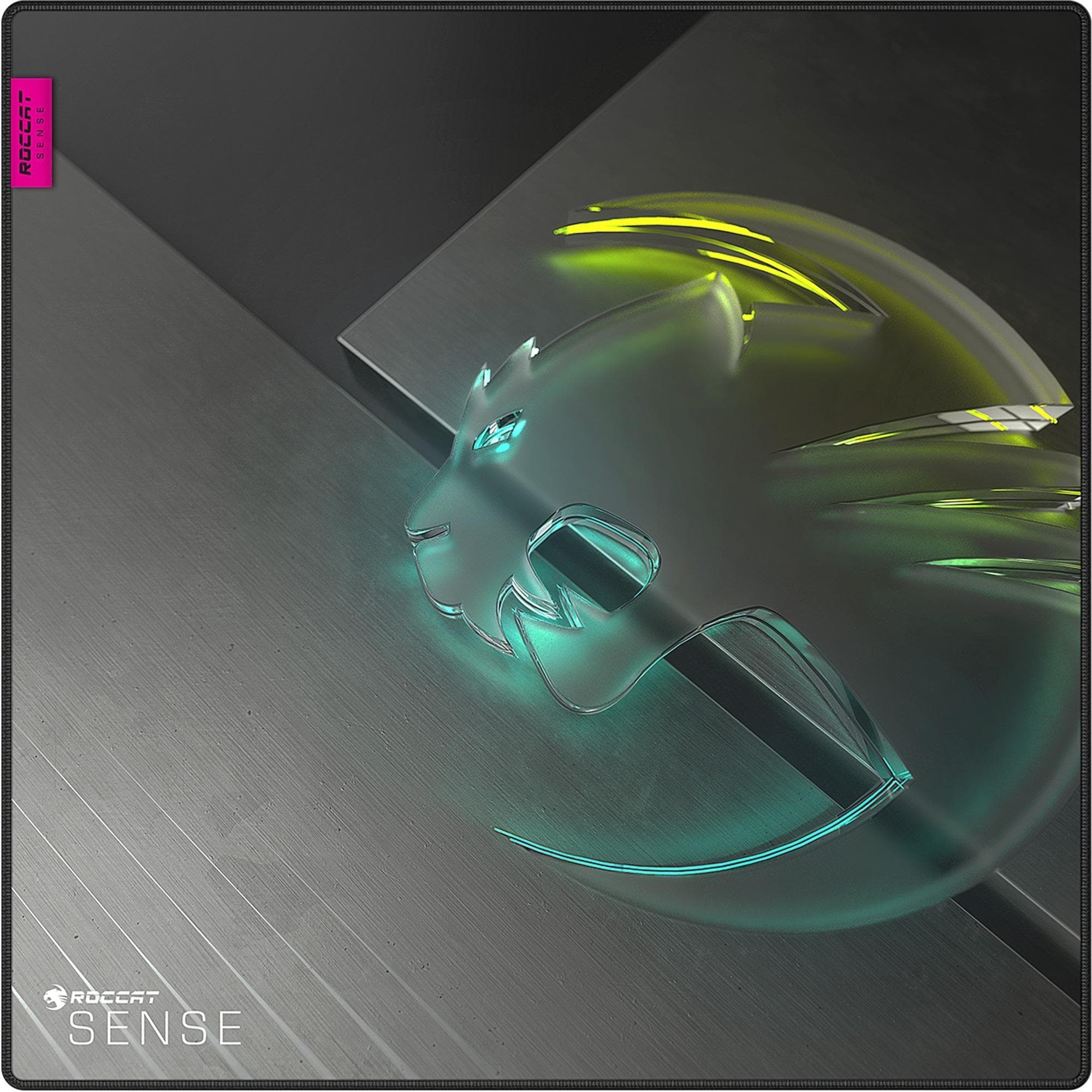 Sense Icon Gaming-Mauspad, Schwarz/Grau