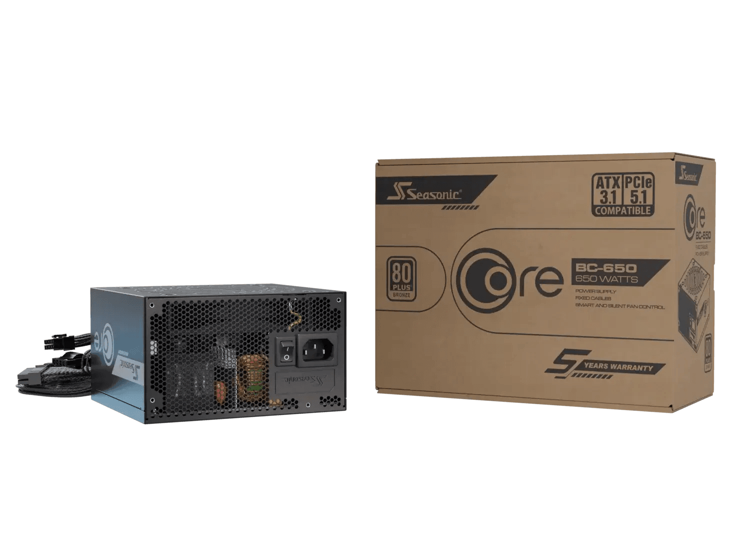 650W Core BC-650 ATX 3.1 (80+Bronze)