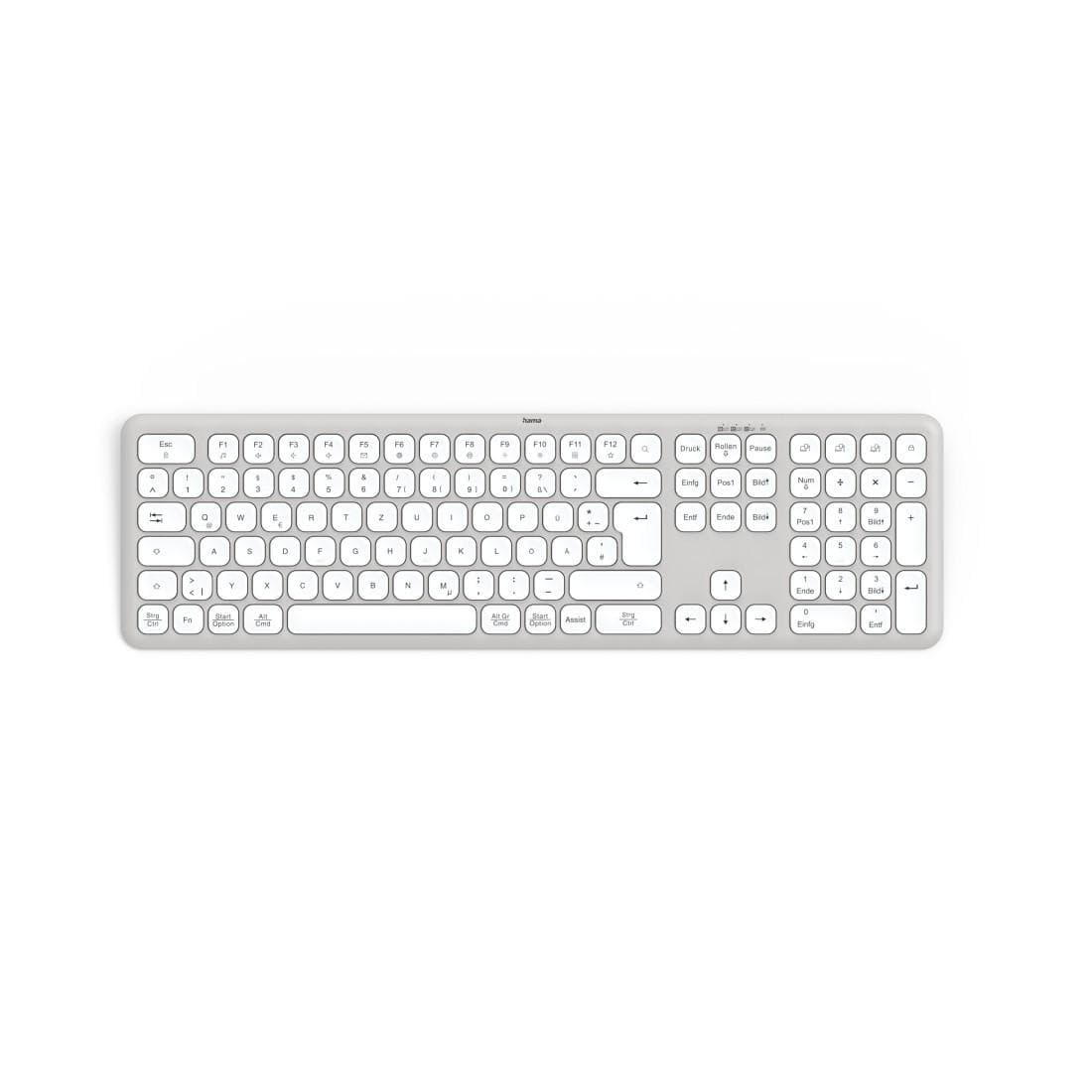 "Multi-Device-Tastatur ""WK-550"", kabellos, Funk u. Bluetooth®, WS, QWERTZ DE (00173064)"