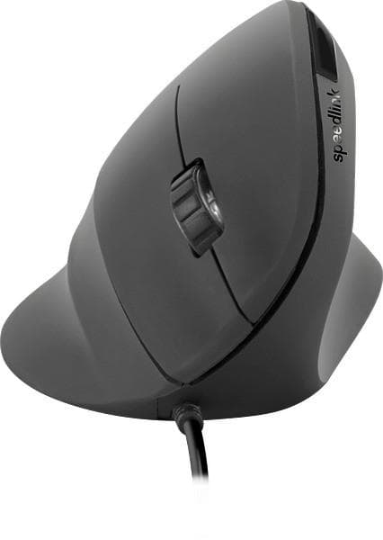 PIAVO Ergonomie Vertikal Maus - USB, schwarz