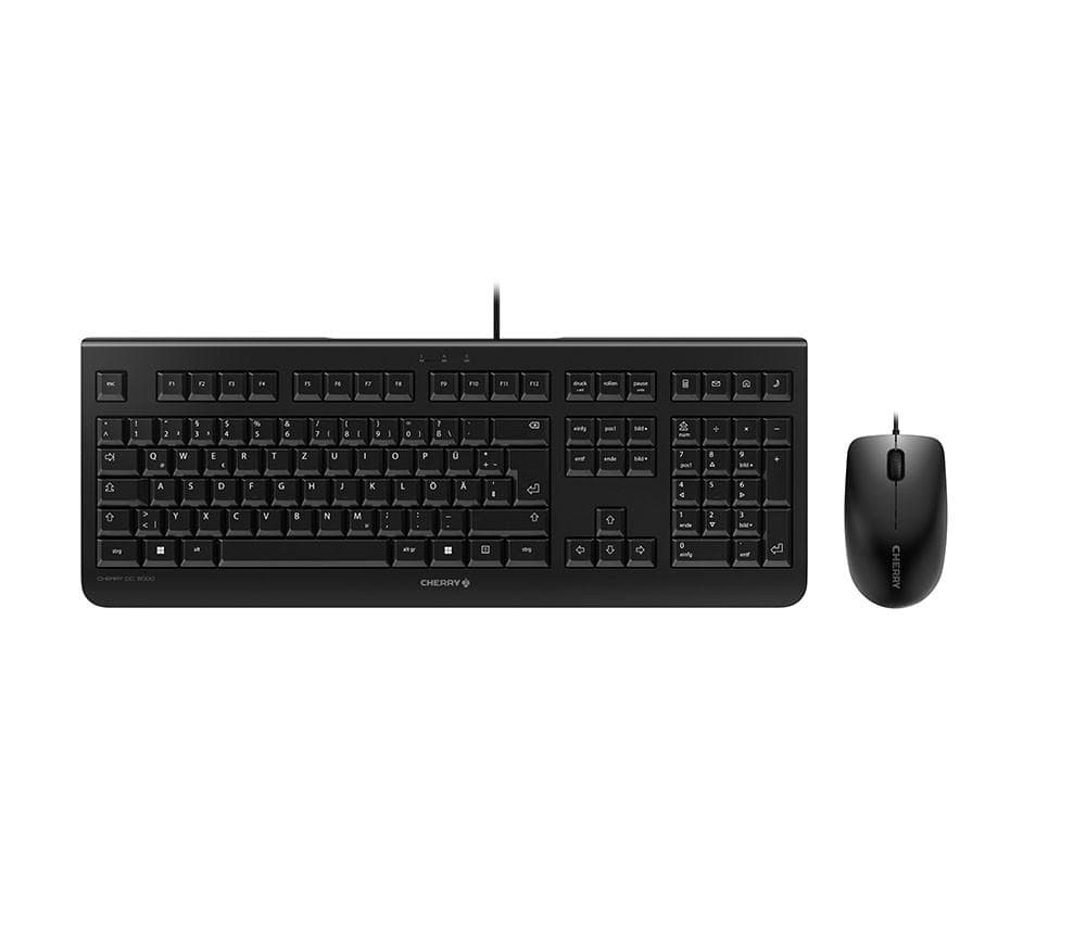 DC 2000 Maus und Tastatur schwarz