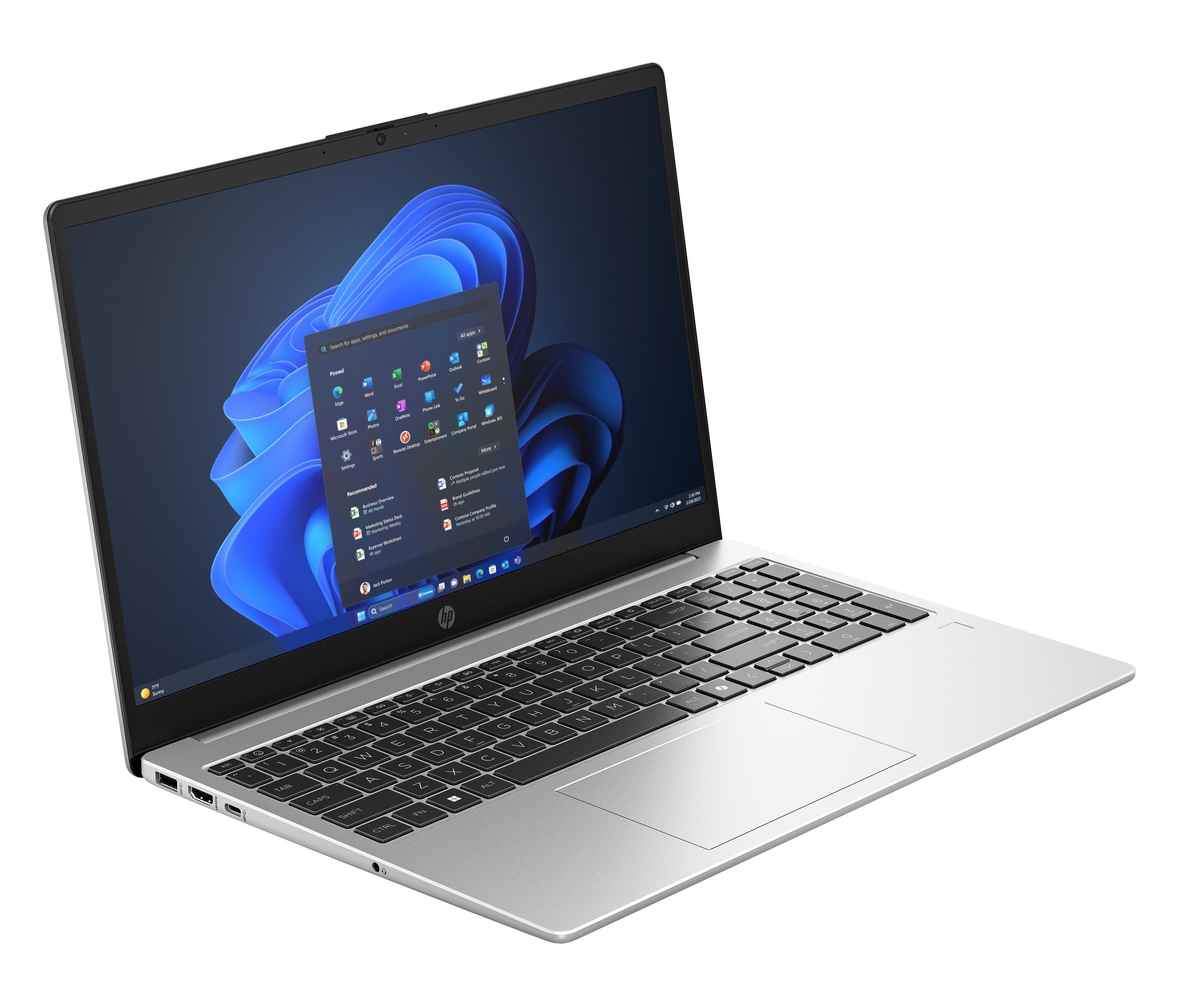 250R G10 Notebook, Silber, 15,6 Zoll Full-HD, Intel Core 5 120U, 16 GB RAM, 512 GB SSD